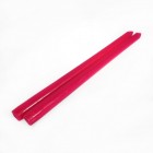 10" Hot Pink Taper Candle Set of 6 Candles Party Supplies for Wedding, Sweet 16 Birthday